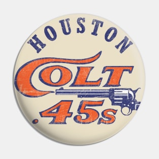 Houston Colt 45 Vintage Logo Pin