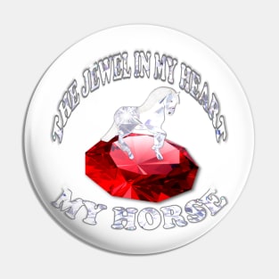 A Horse Lover Jewel Pin