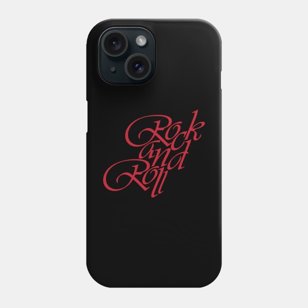 Rock And Roll Phone Case by TeeFusion-Hub