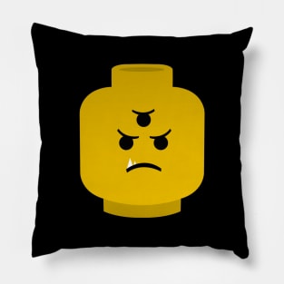 Lego head Cyclop Pillow