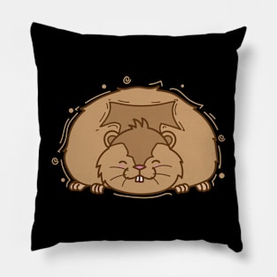 fat Lemming Rodent Pillow