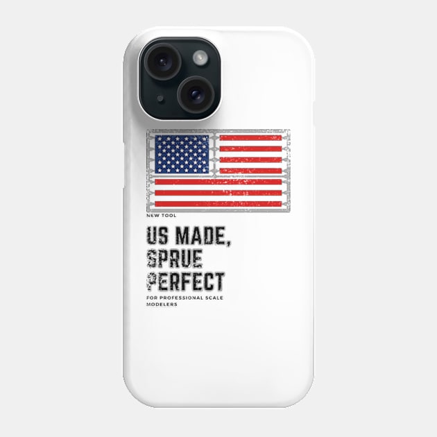 US made, sprue perfect - worn style Phone Case by GraphGeek