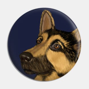 German Shepherd Pin