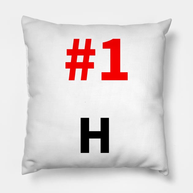 number one hits Pillow by NumberOneEverything