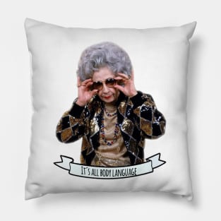 grandma yetta Pillow