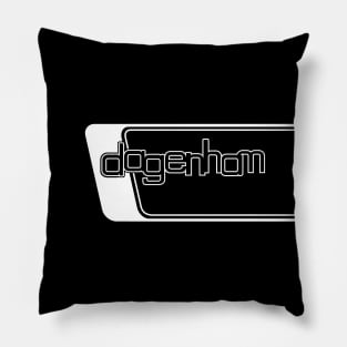 Dagenham in the Escort Mexico style: white version Pillow