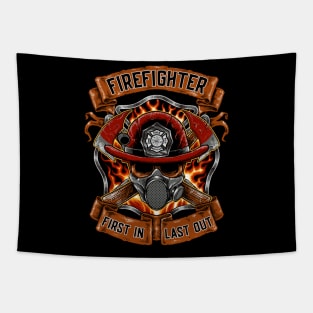 Fire fighter Tapestry