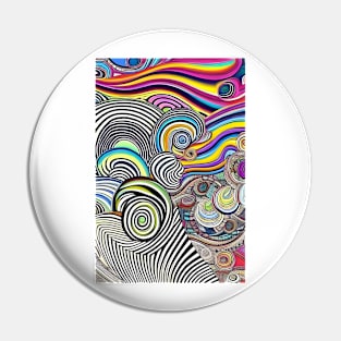 Zebra abstract Pin