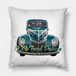 1939 Ford Deluxe Coupe Pillow