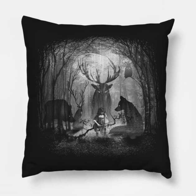 Concerto Pillow by 38Sunsets