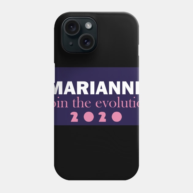 marianne williamson join the evolution Phone Case by Yaman