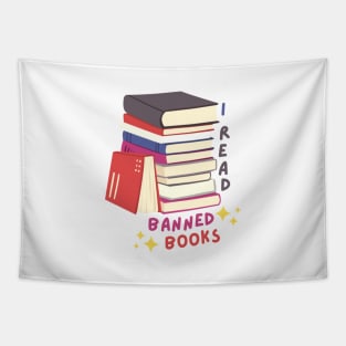 I read banned books Tapestry