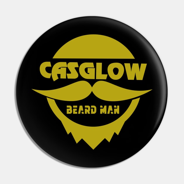 CASGLOW BEARD MAN TSHIRT Pin by damieloww