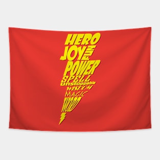 Hero Shazam Tapestry