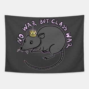 NO WAR BUT CLASS WAR Tapestry