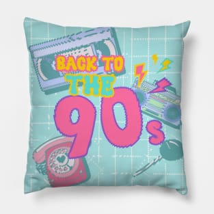 Back to the 90s Pillow