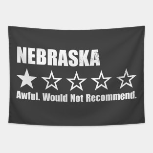 Nebraska One Star Review Tapestry