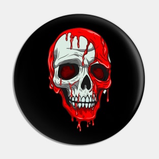 Bloody Skull (Red Edition) Pin