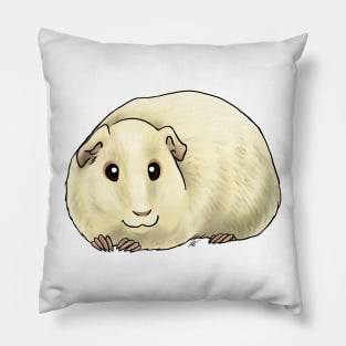 Small Mammal - American Guinea Pig - Cream Pillow