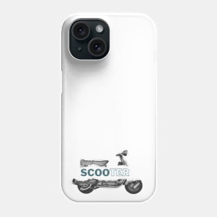 Scooter mania vintage Phone Case