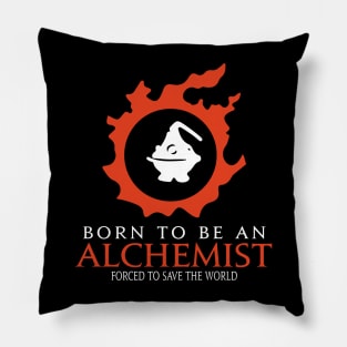 Born to be an Alchemist Forced to save the World Funny MMORPG Pillow