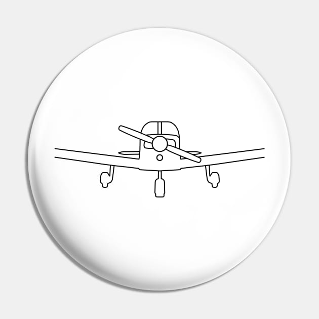 Piper PA28 outline graphic (black) Pin by soitwouldseem