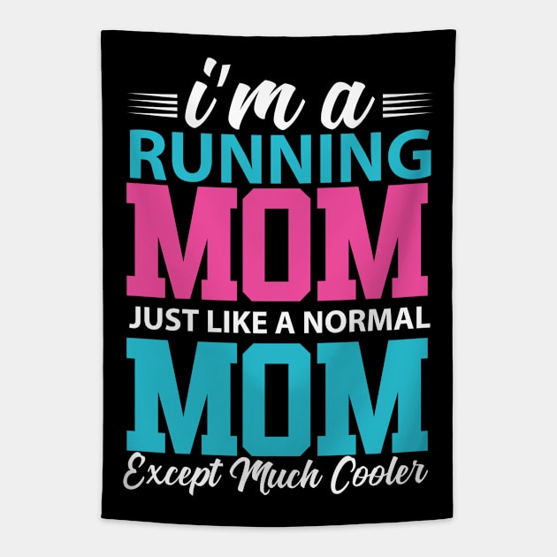 Running Mom Tapestry by Verboten