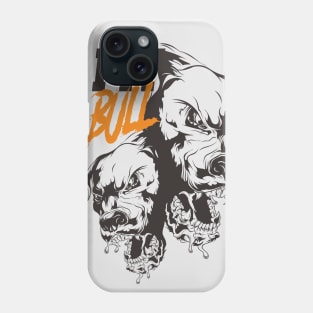 Pit Bull Head Phone Case