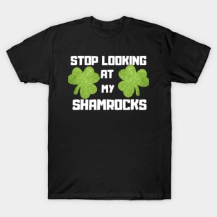Womens Shake Your Shamrocks T shirt Funny St Patricks Day Boobs Graphi –  Nerdy Shirts