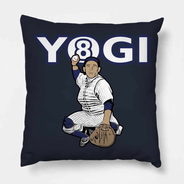 Yankees Yogi 8 Pillow by Gamers Gear