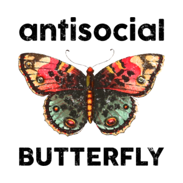 Antisocial butterfly  antisocial butterfly  long sleeve tshirt