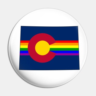 Colorado Pride! Pin