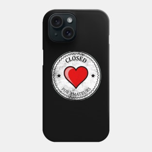 Closed heart Phone Case