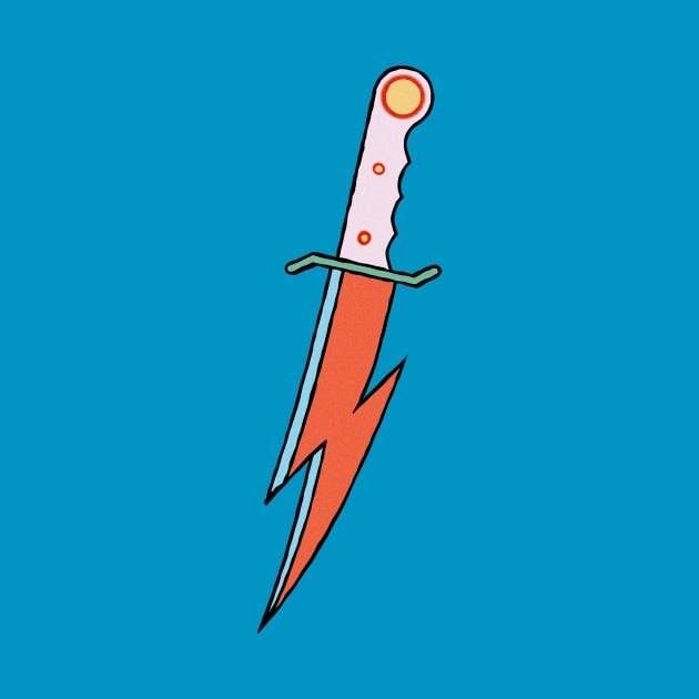 Bowie Knife (Ziggy Stardust style) by StrayCat