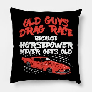 Drag Racing: Horsepower Pillow