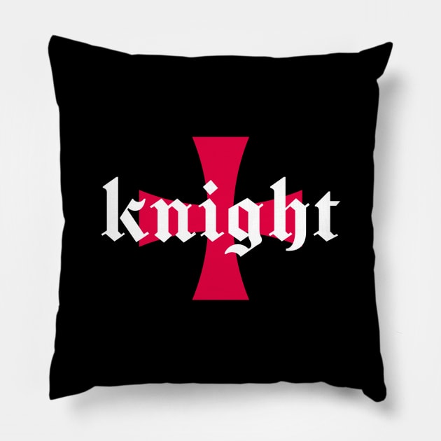 knight Pillow by purplecrowshub