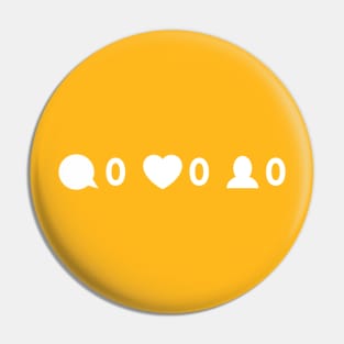 Zero Likes Pin