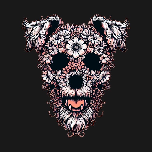 Floral Pup by Lovely Animals