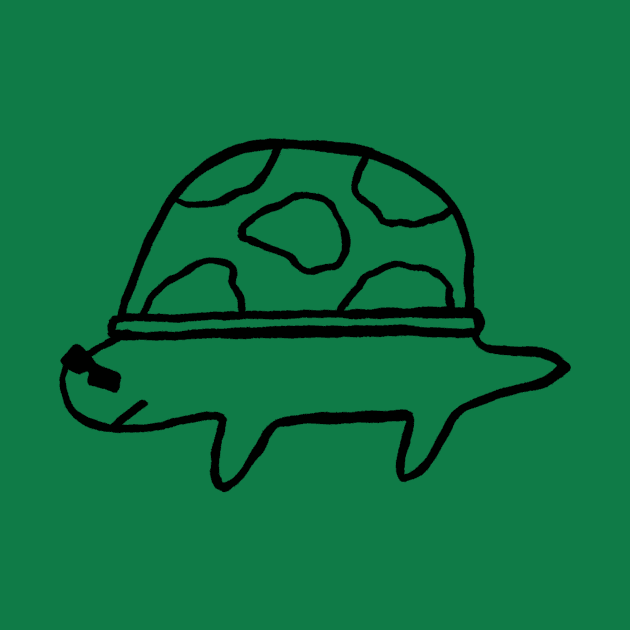 A Cool Turtle by Wolf Shop