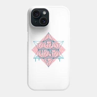 Geometric Star Dripper Phone Case