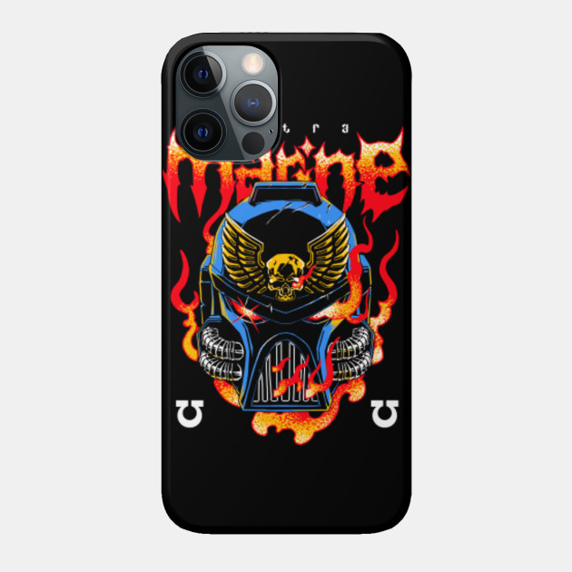 Ultra Marine Metal - Warhammer 40k - Phone Case