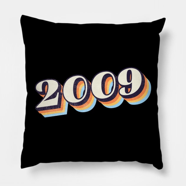 2009 Birthday Year Pillow by Vin Zzep