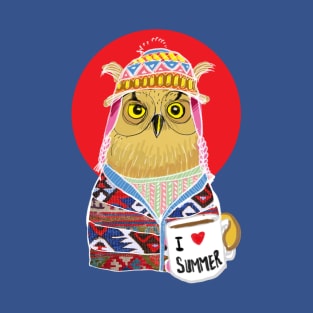 Summer owl T-Shirt