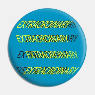 Extra Ordinary T-shirt hoodie Pin