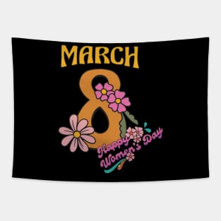 8th march happy women day Tapestry