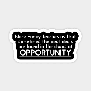 Black Friday Lesson Magnet