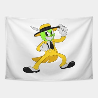 The Mask in rubberhose style Tapestry