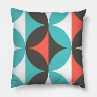 Circles in bloom Pillow