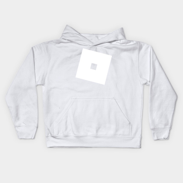 White Roblox Roblox Kids Hoodie Teepublic - white roblox hoodie