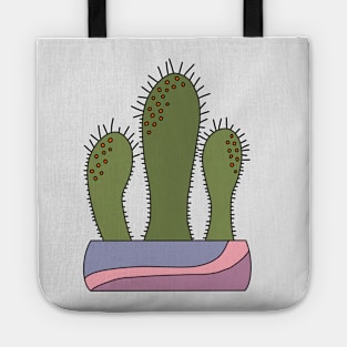 Cute Cactus Design #57: Cactus Space Creatures Tote